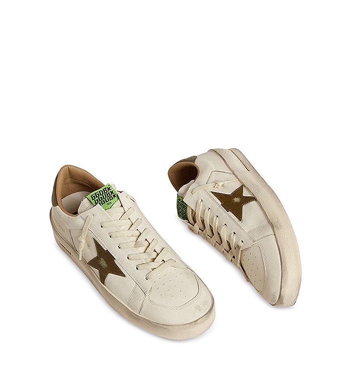 Мужские кроссовки Stardan Low Top Golden Goose, слоновая кость/кремовый — фото 2