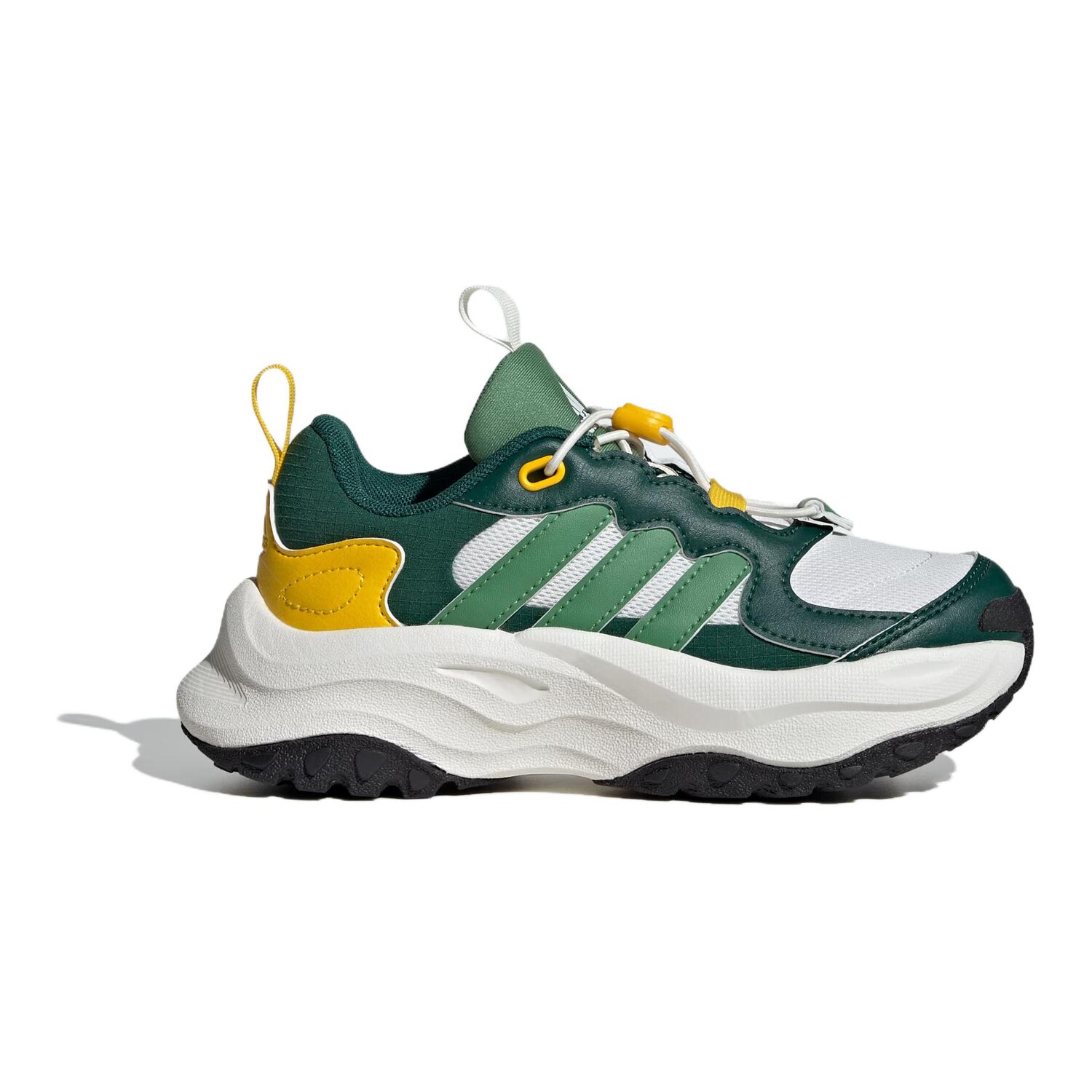 Кроссовки adidas Maxxwavy Kids Lifestyle Shoes Kids Low-top Green/White, темно-зеленый — фото 2
