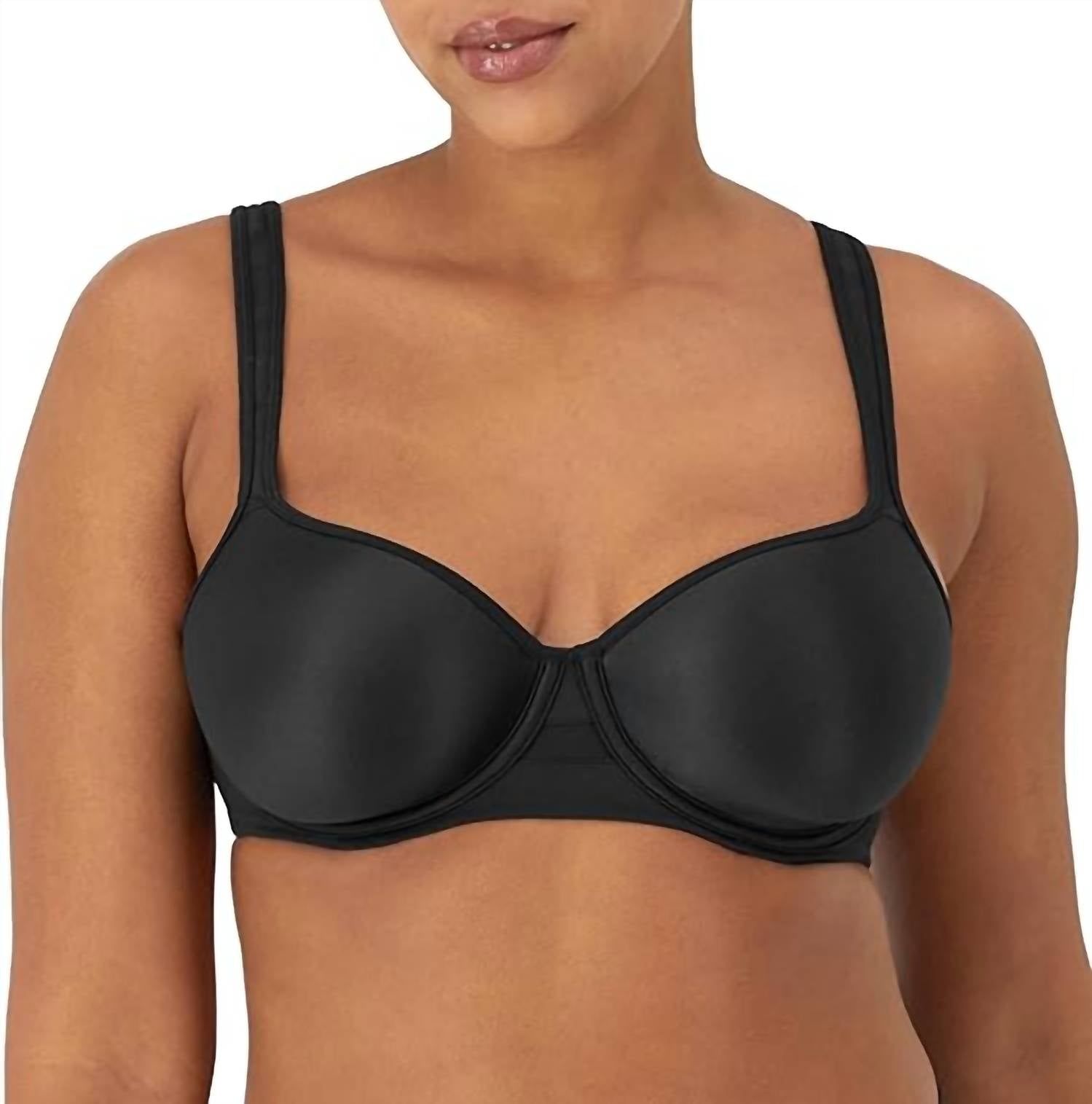 

U Ultra Light Minimizer бюстгальтер на косточках черного цвета Maidenform