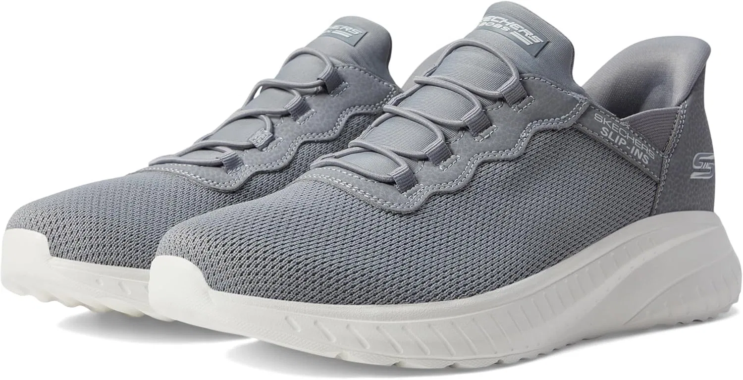 Skechers Hands Free Slip-ins Bobs Squad Chaos - Цветные женские кроссовки, Gray