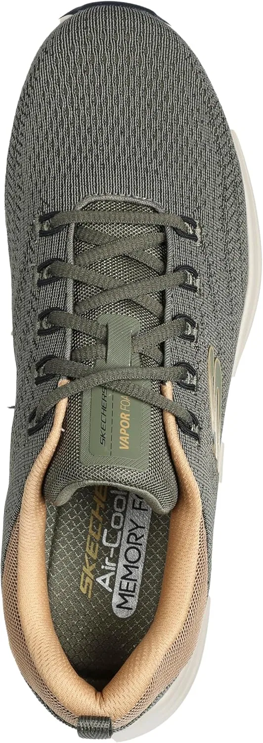 Кроссовки Skechers Men's Vapor Foam Varien Oxford, 2-Green — фото 3