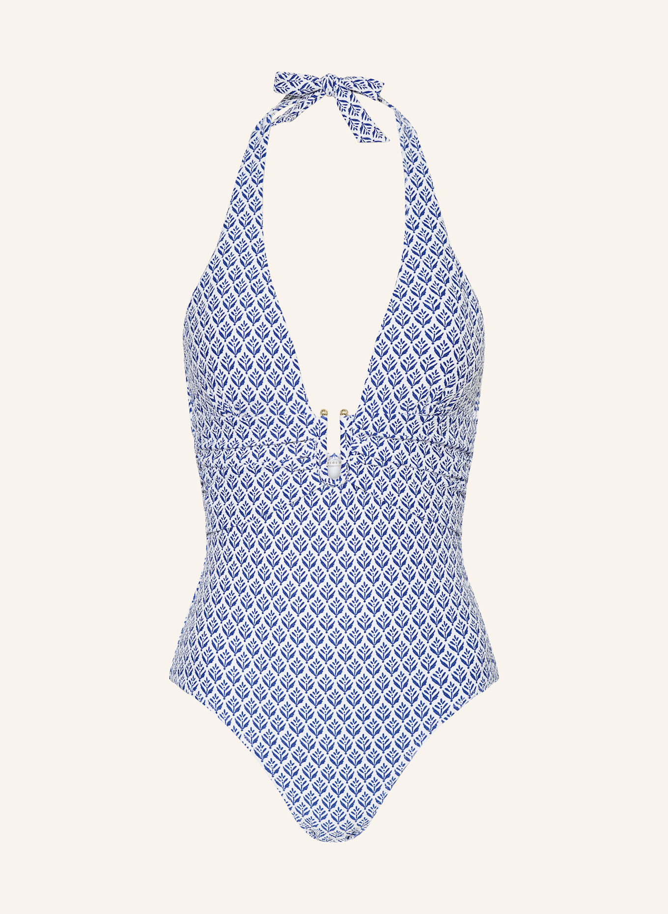 

Купальник с лямкой через шею Cape Cod Heidi Klein, мультиколор