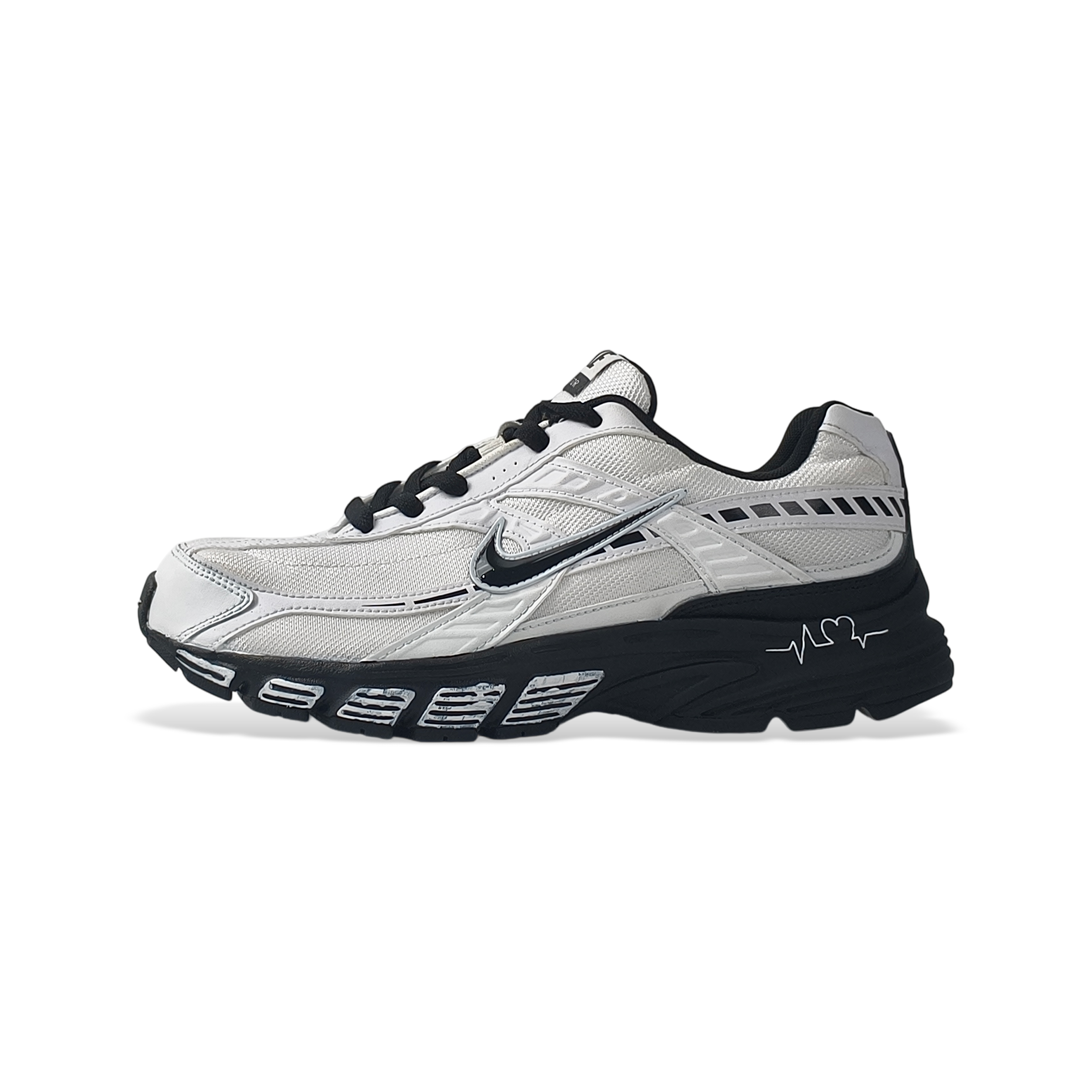 

Nike Мужские кроссовки для бега низкие инициатор амортизирующие износостойкие black white