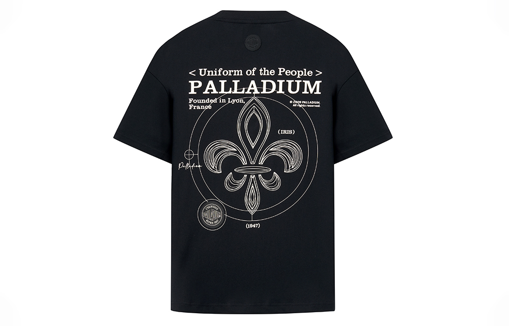 

Футболка унисекс Palladium, Lead Black