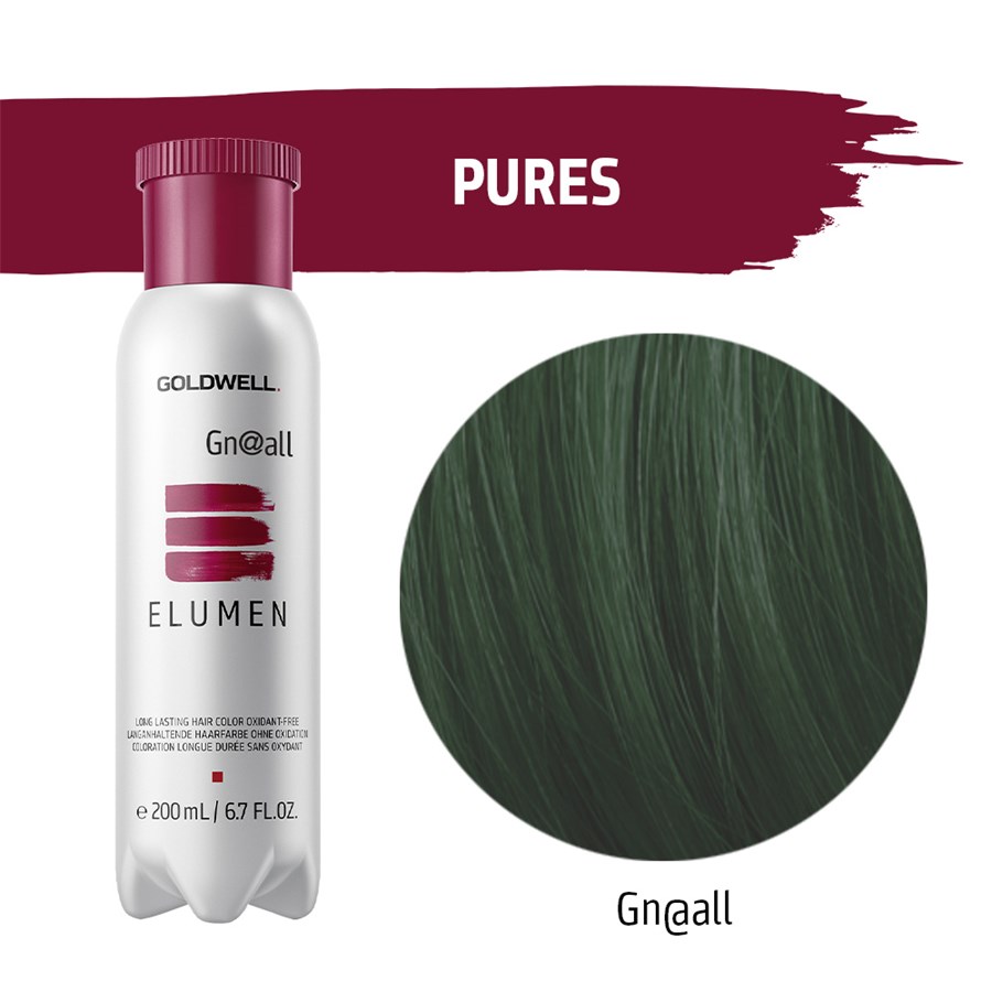 Краска для волос long lasting hair color oxidant-free Goldwell, grün gn@all, объем 200 мл — фото 2