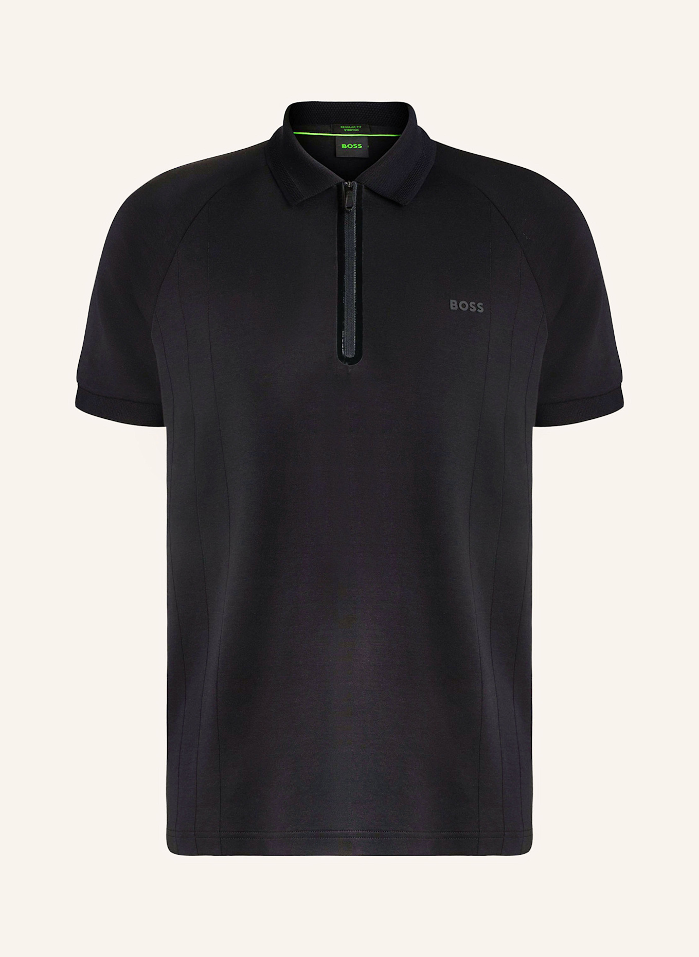 

Рубашка поло из джерси Philix Regular Fit Boss, черный