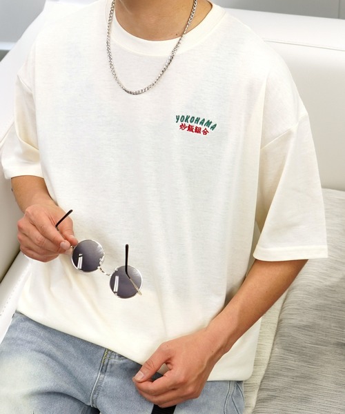 

Футболка с коротким рукавом, широкая, с вышивкой логотипа, круга и сердца L'atelier, белая