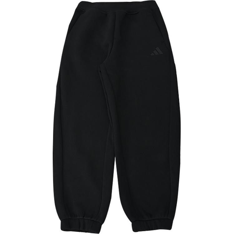 

Adidas Трикотажные спортивные штаны черного цвета