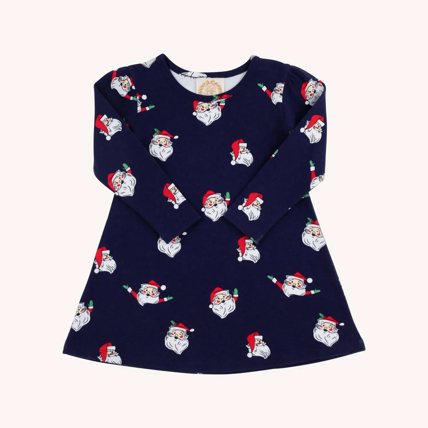 The Beaufort Bonnet Company Girls' Penny Play Dress In Jolly Old St Nick — фото 2