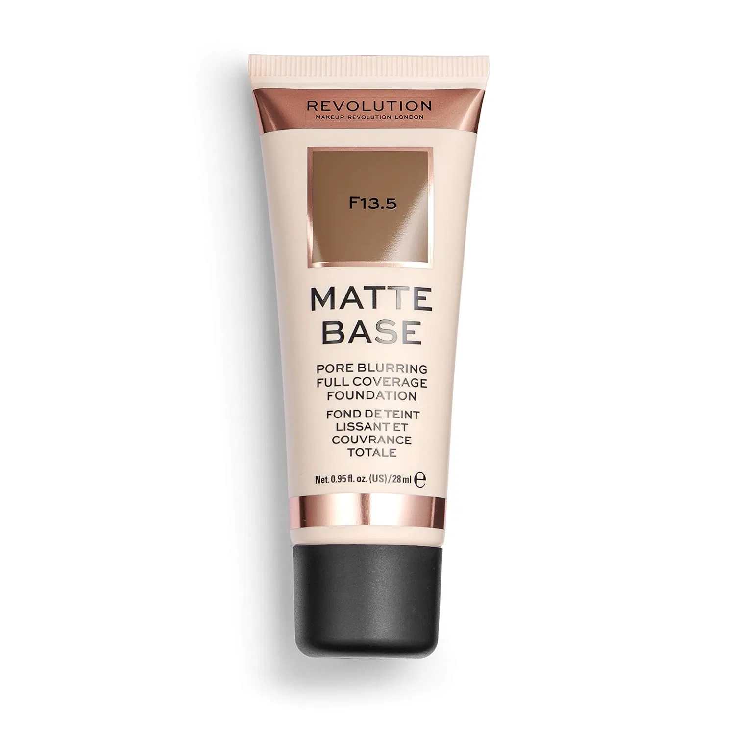 Матирующая тональная основа «Matt Base Foundation F13.5» от Revolution Revolution Beauty London, F13.5 — фото 3