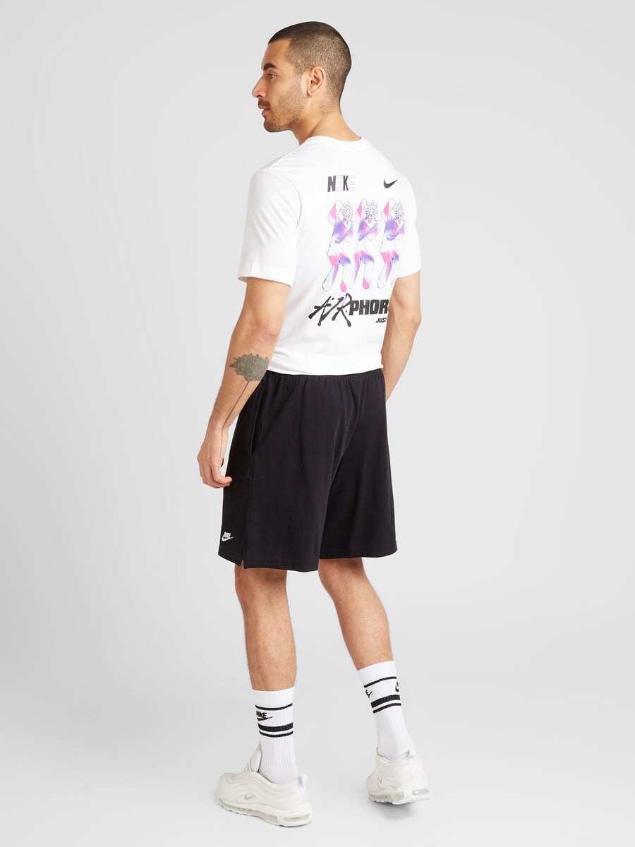 Брюки свободного кроя Nike Sportswear Club, Black — фото 3