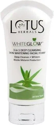 Гель для умывания Lotus Herbals — White Glow 3 in 1 Deep Cleansing, , белый, 50 г