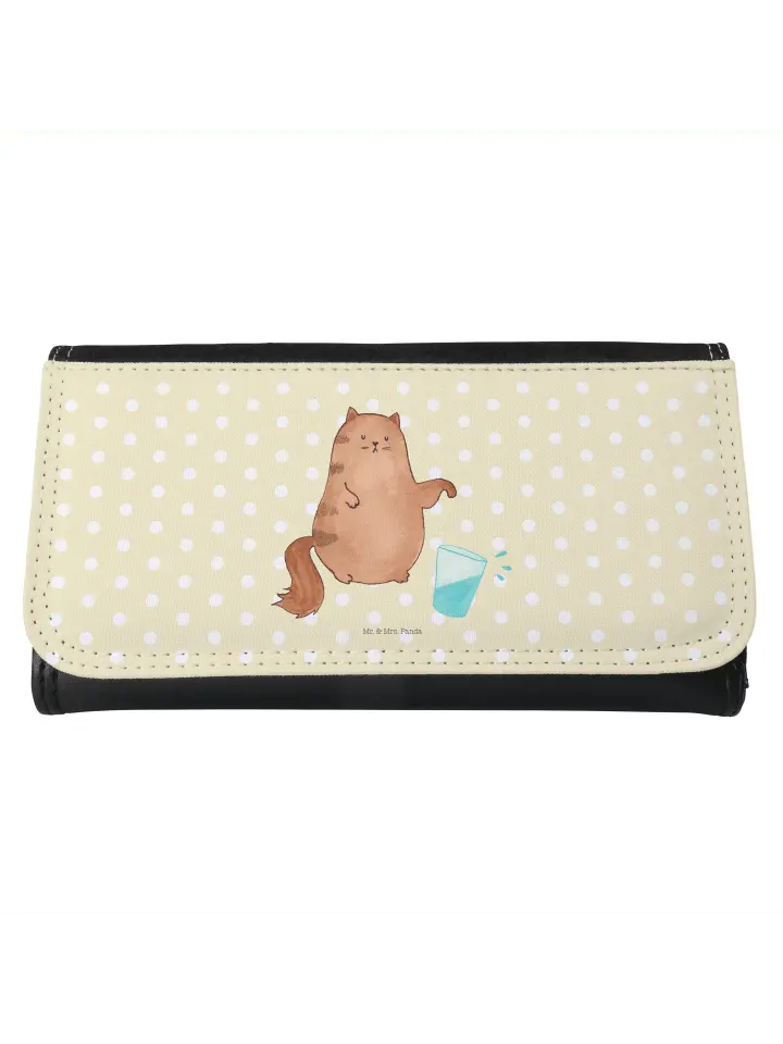 

Кошелек Mr. & Mrs. Panda, желтый пастельный