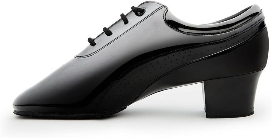 

Профессиональные туфли для латиноамериканских танцев для мужчин, для обучения бальным танцам, мужские оксфордские туфли для тренировок, черная кожа, 424, размеры 6-14 Bd Dance