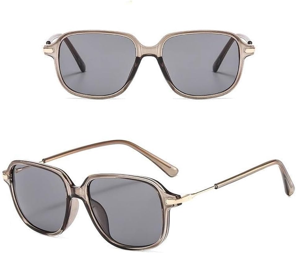 

Винтажные солнцезащитные очки LVTFCO для женщин, ретро-очки с градиентным переходом цвета, модные очки для женщин и мужчин, защита от ультрафиолета UV400, C3 Clear Gray