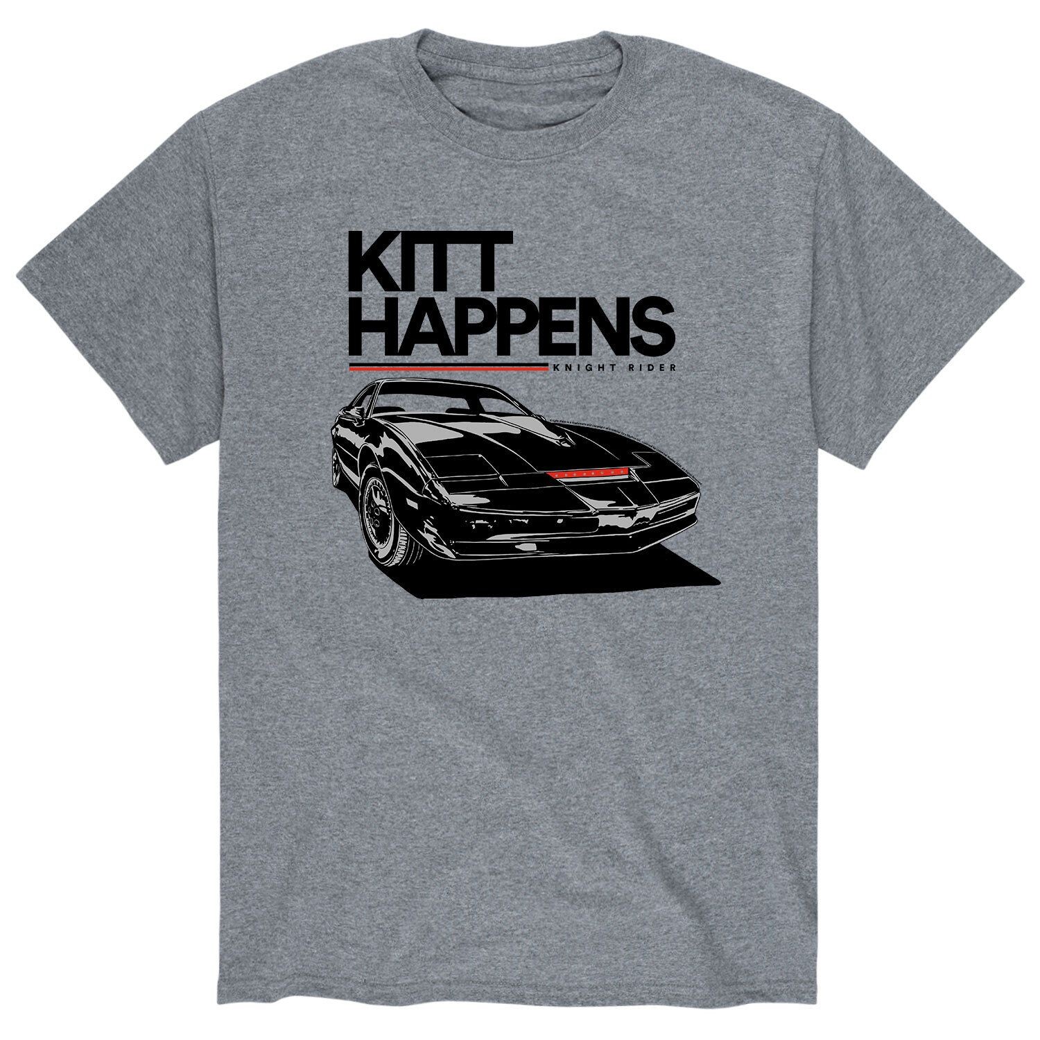 

Мужская футболка Knight Rider "Kitt Happens" Licensed Character