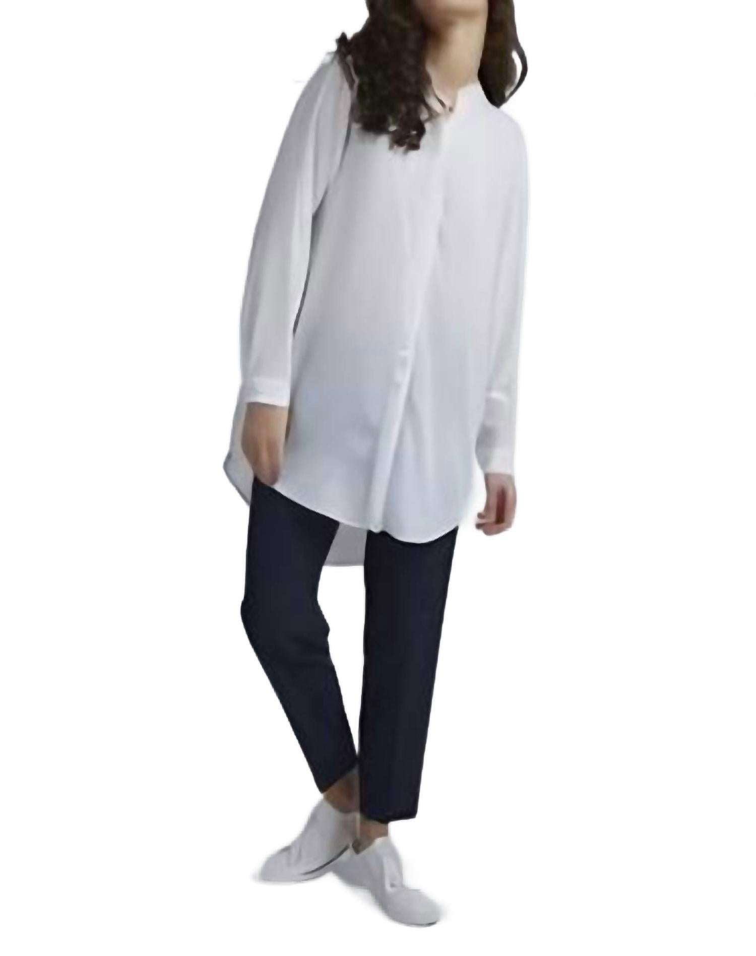 

Белая туника с пуговицами ICHI