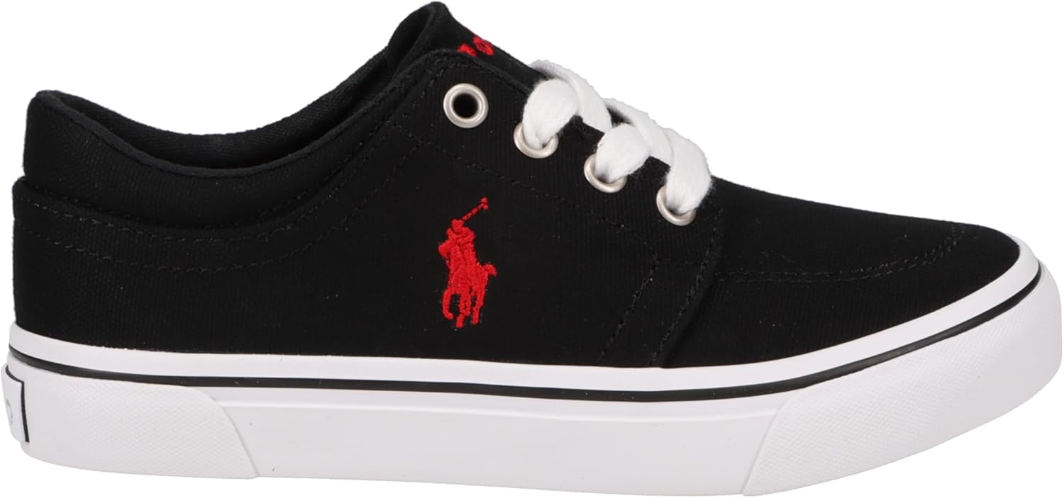 Кроссовки POLO RALPH LAUREN Boy's Faxson X (Little Kid), белый — фото 4