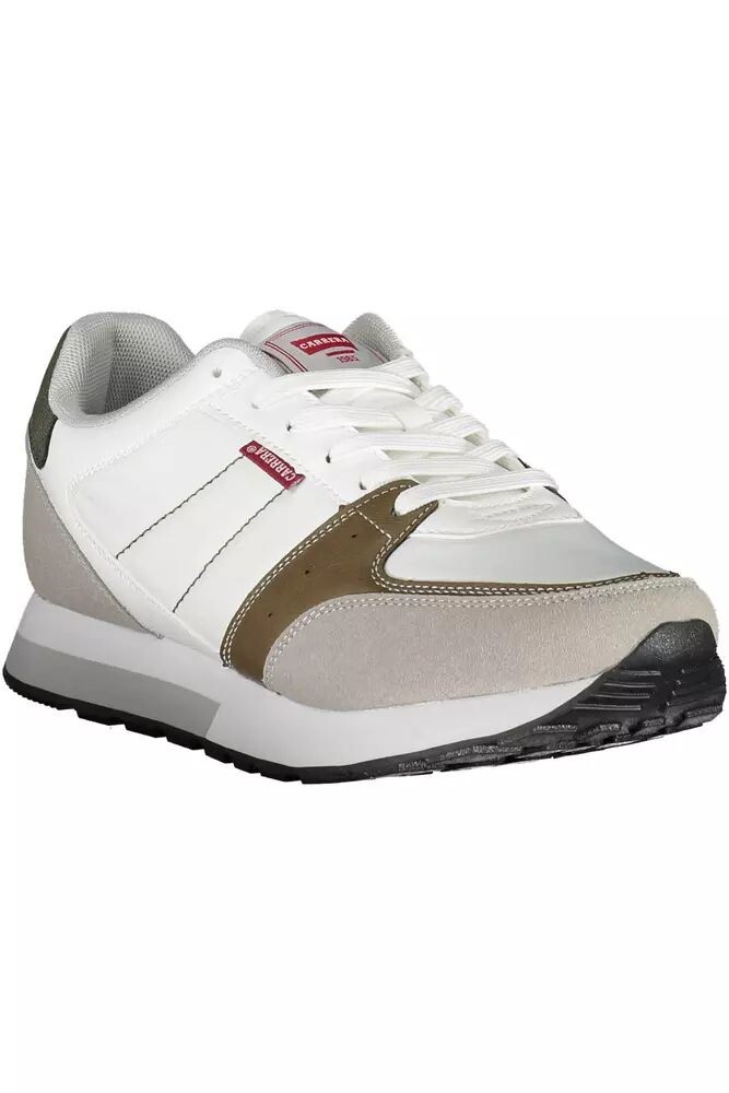 

Спортивные мужские кроссовки Carrera Chic с контрастной шнуровкой, белый