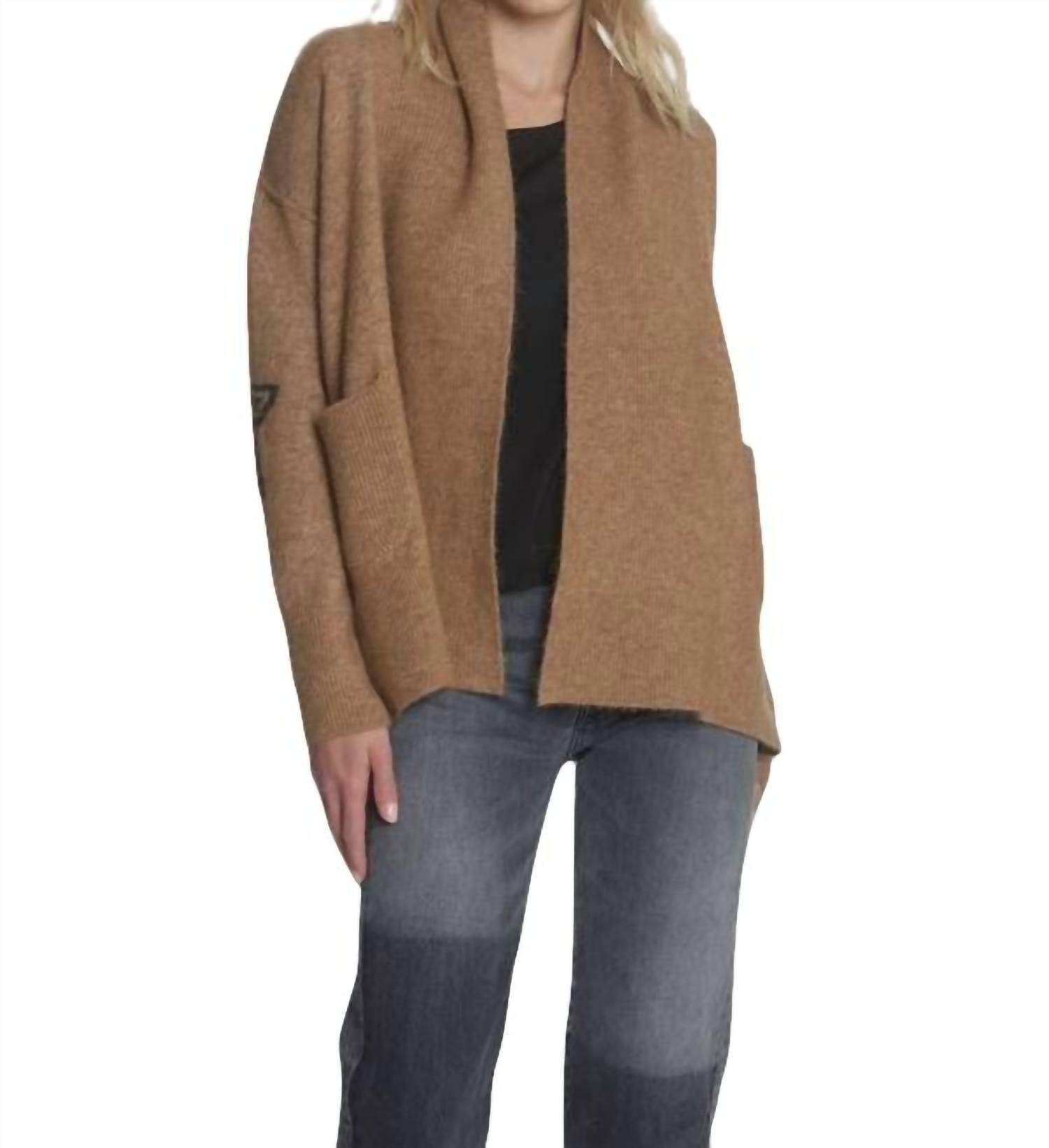 

Уютный кардиган Bella Cozy в имбирном цвете LABEL+thread, цвет ginger