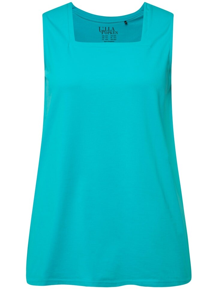 

Футболка Ulla Popken, цвет tiefes aqua