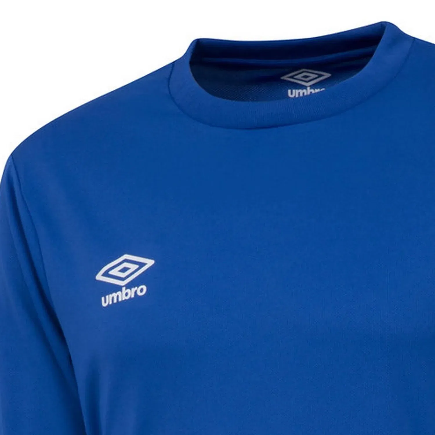 Футболка с длинным рукавом с логотипом Umbro, синий — фото 3