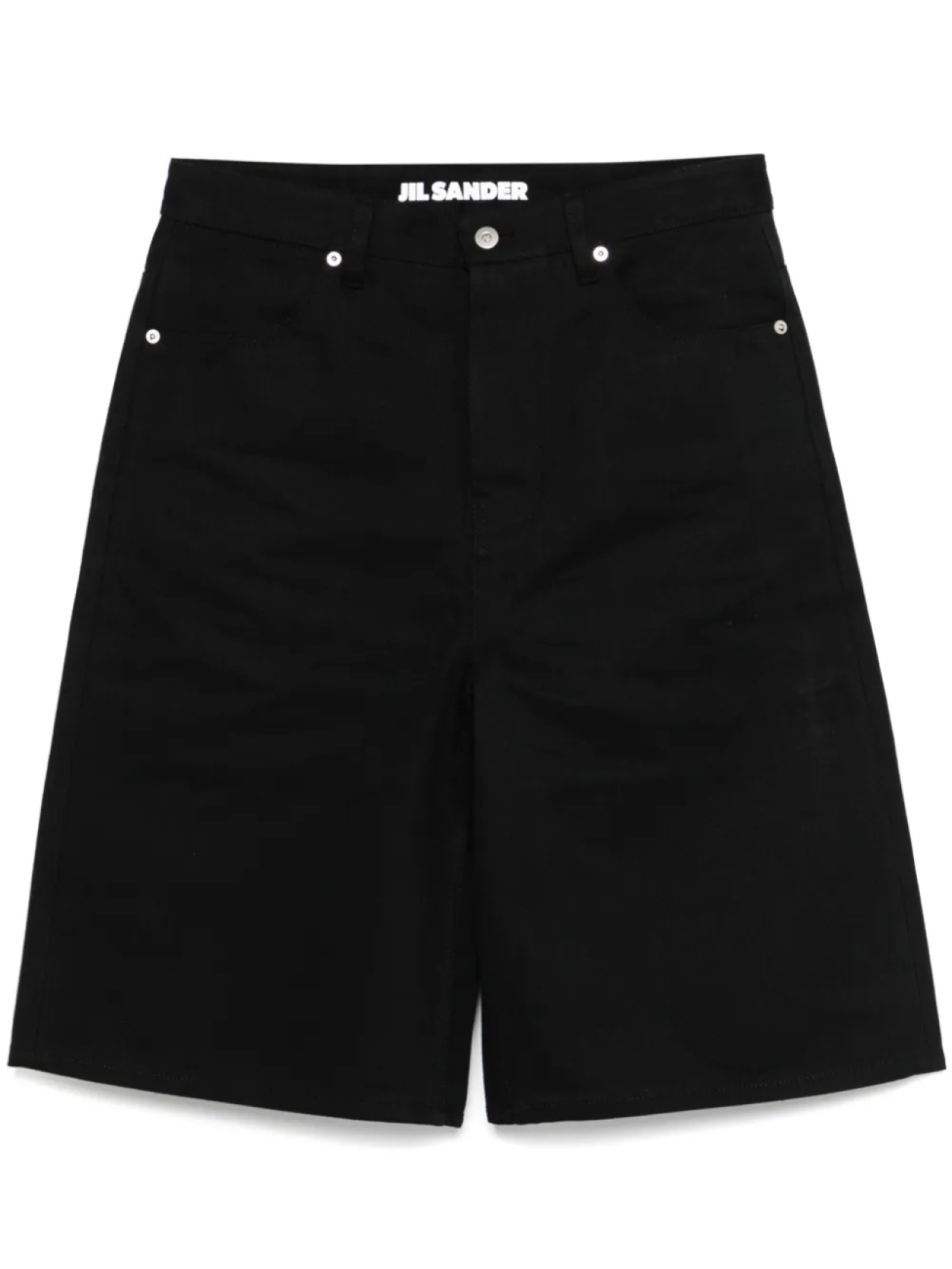 

Джинсовые шорты Jil Sander, черный