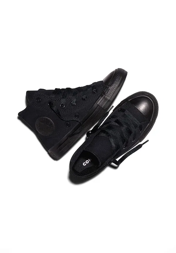 Кроссовки высокие Converse Chuck Taylor All Star, черный монохром — фото 3