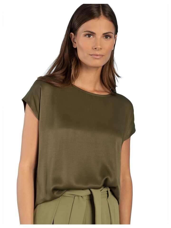 

Футболка More & More Kurzarmshirt, оливковый