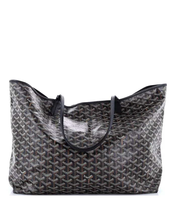 

Сумка-тоут GM Saint Louis с покрытием из холста Pre-Owned Goyard, черный