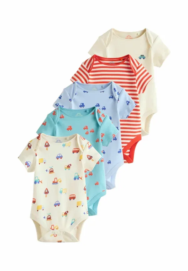 Боди Next Regular fit short sleeve baby 5 pack, зеленый
