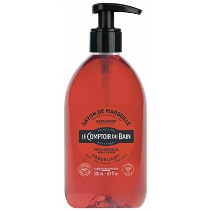 

Le Theke Du Bad Traditional Soap from Marseille Poppy 500ml Markenlos