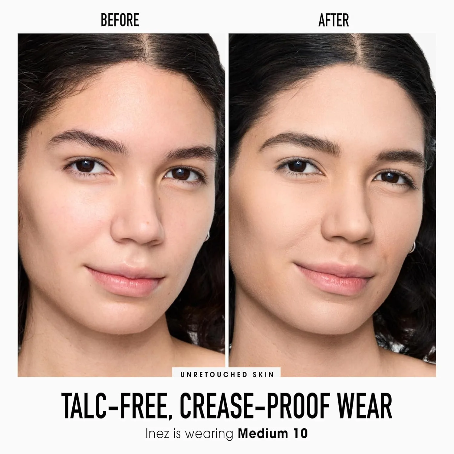 bareMinerals Original Pressed Powder Foundation Mineral SPF 15 - без талька, сияющий финиш, регулируемая плотность покрытия, веганский продукт, чистая косметика., AJ Medium 10 — фото 3