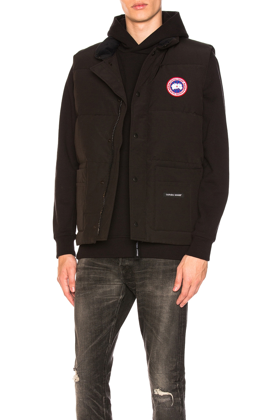 

Фристайл жилет Crew Canada Goose, Black