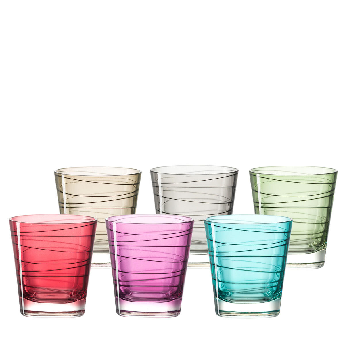 

Набор бокалов Leonardo, 26x9,8x17,4 см, многоцветный