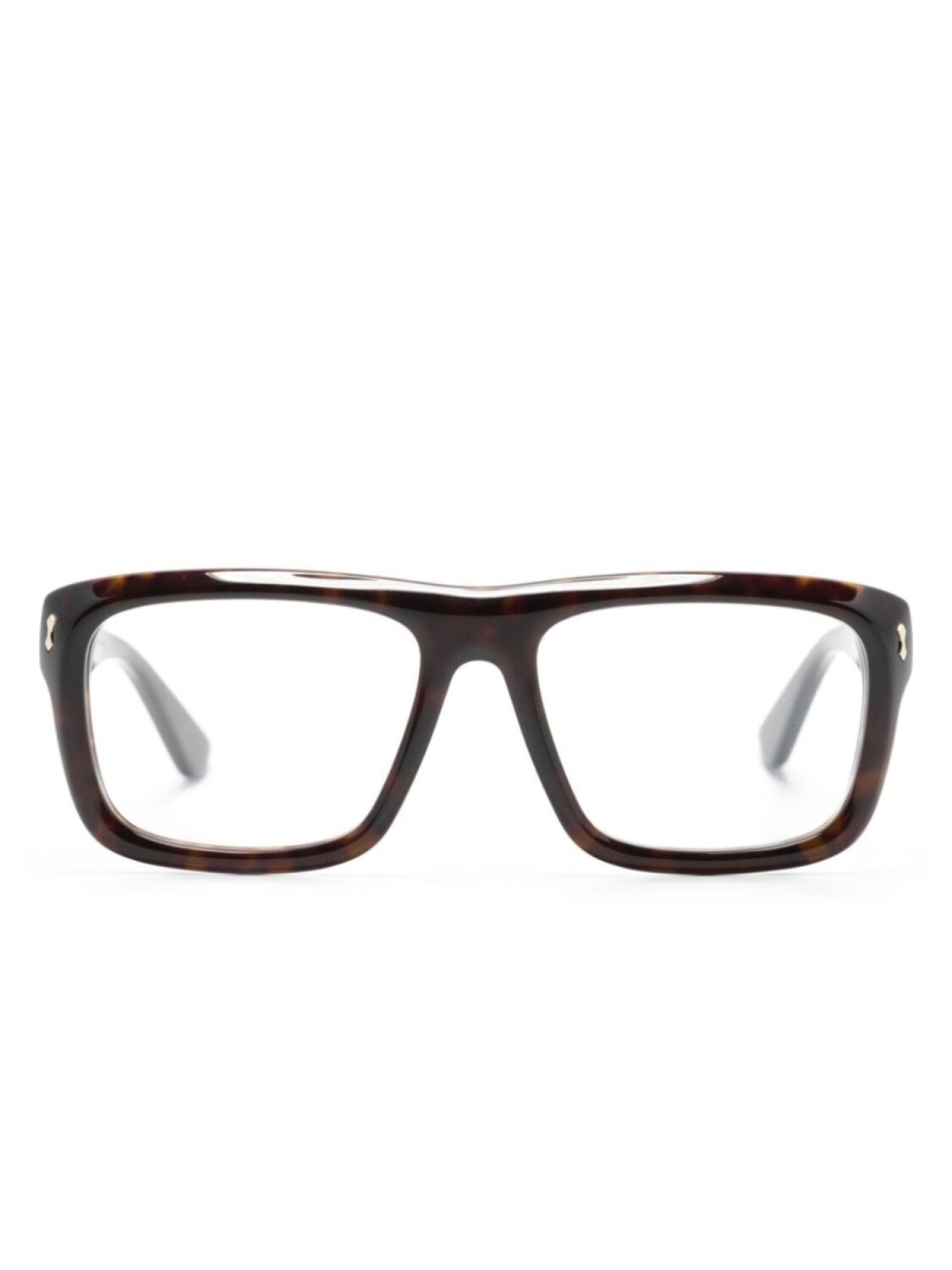 

Gucci Eyewear очки в квадратной оправе черепаховой расцветки, коричневый