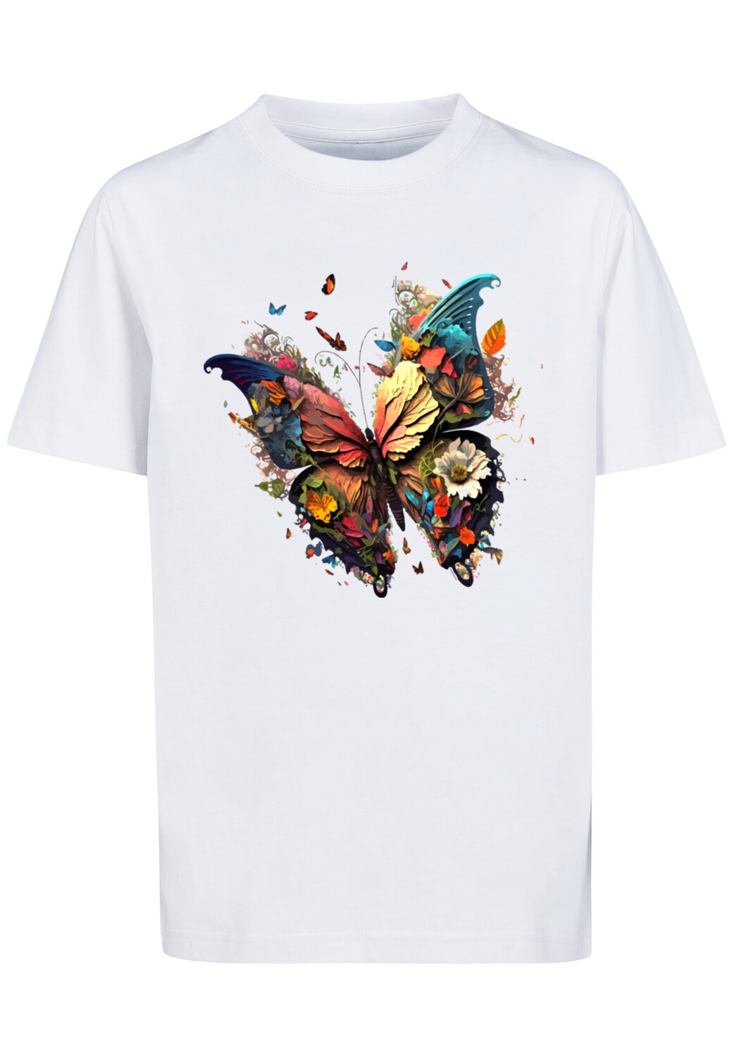 

Футболка F4NT4STIC Schmetterling Bunt, белый