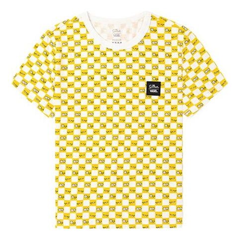 

Футболка x x the simpsons series round-neck tee yellow Vans, желтый