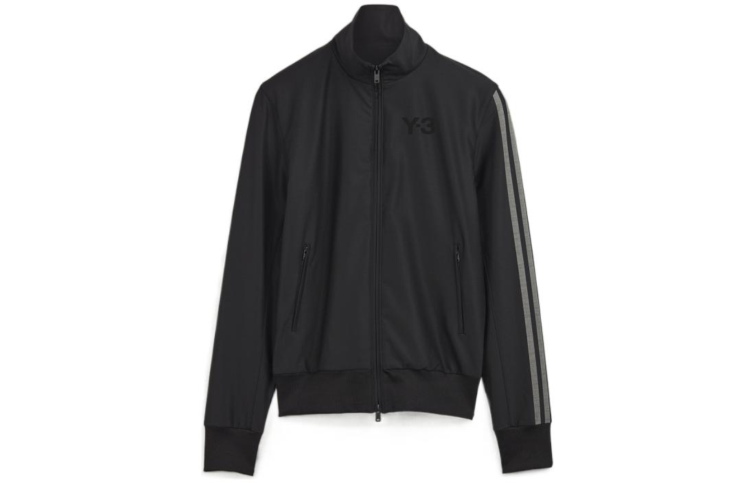 

Y-3 Y 3 Воронкообразный застёгивающийся спортивный жакет, Black