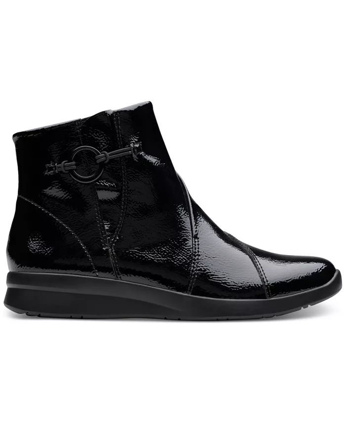 Коллекция женских ботильонов Ellowyn Deva на танкетке Clarks, черный — фото 2