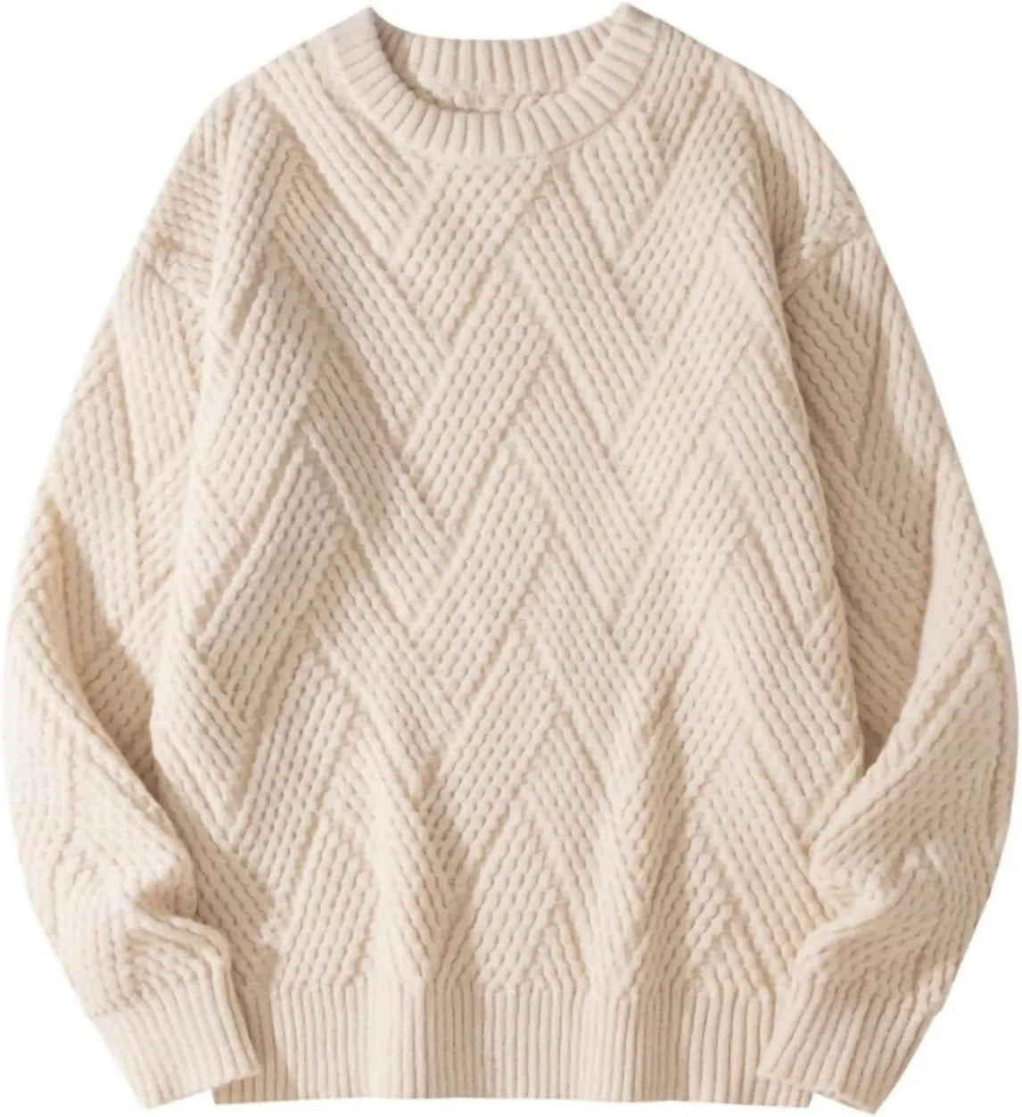 

Стильный свитер Cambkatl с фактурной вязкой