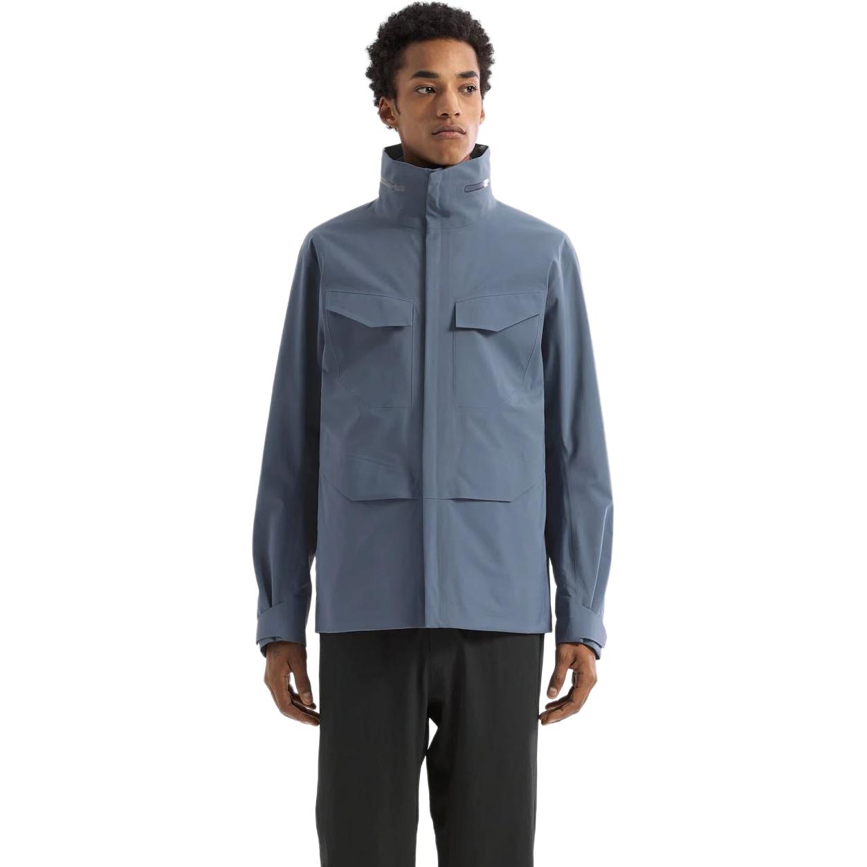 

Arcteryx Свитер с заниженной линией плеча крупной вязки, River Blue