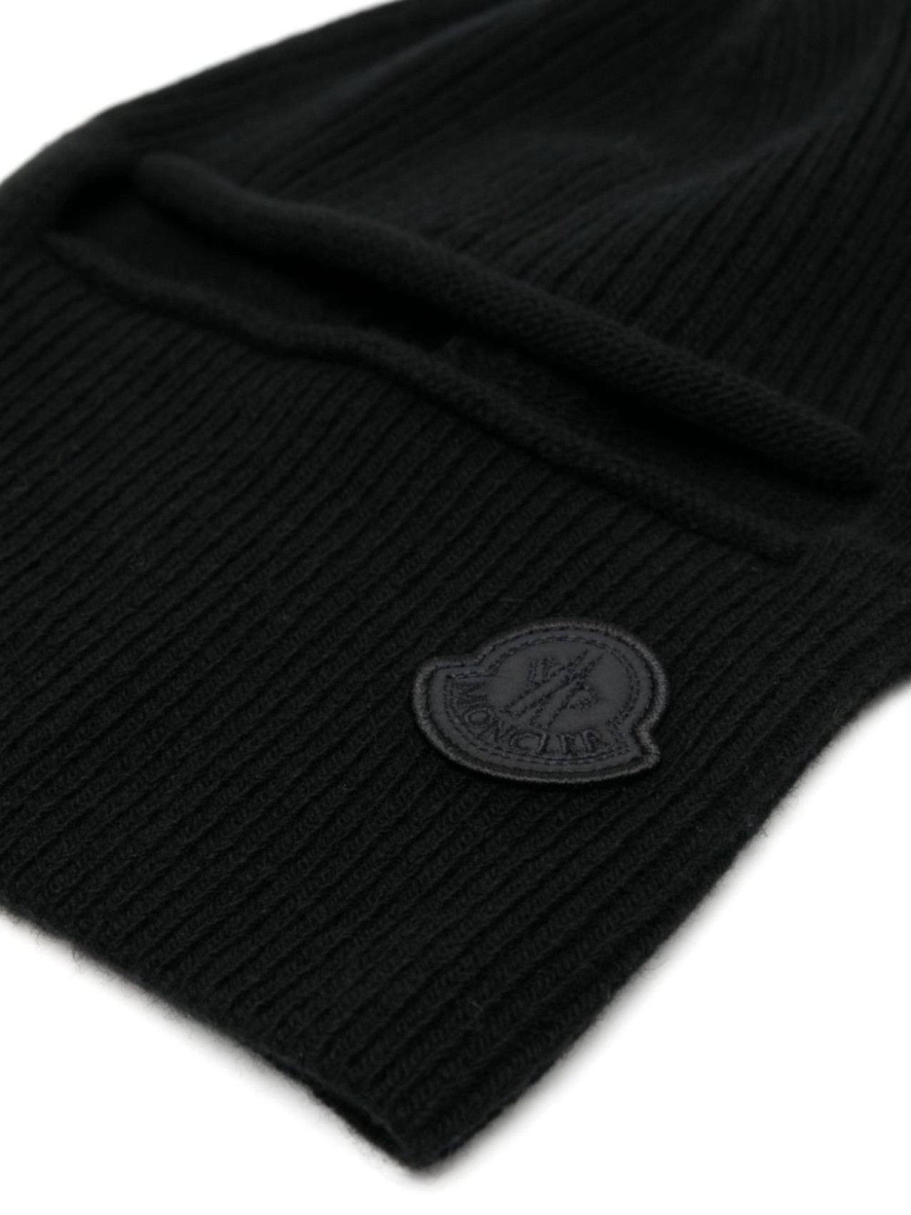

Moncler трикотажная балаклава, черный