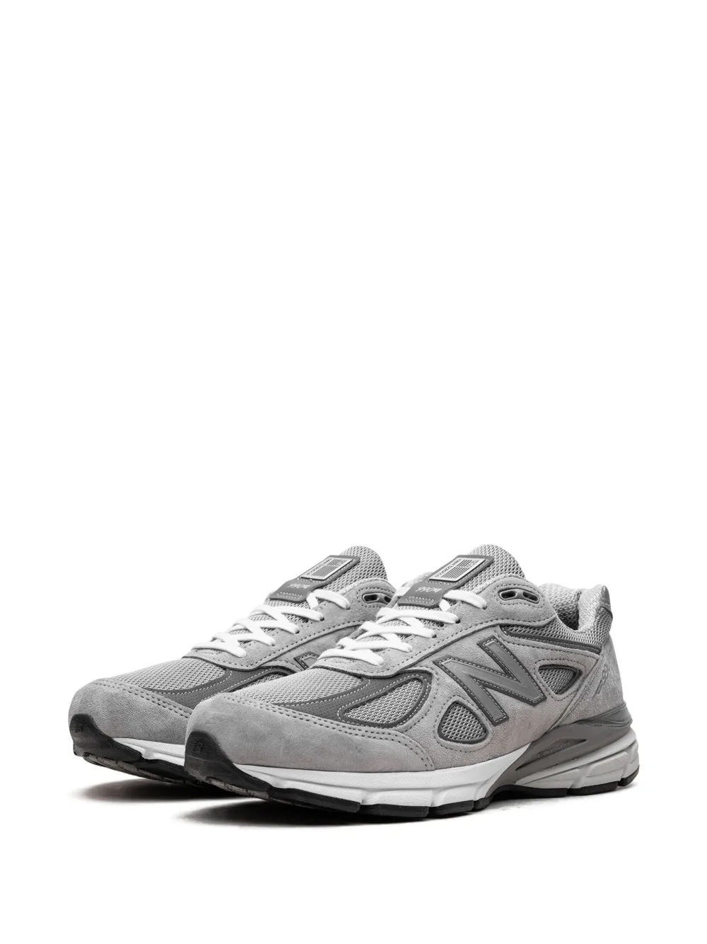 Кроссовки Made in USA 990v4 NEW BALANCE, серый — фото 3
