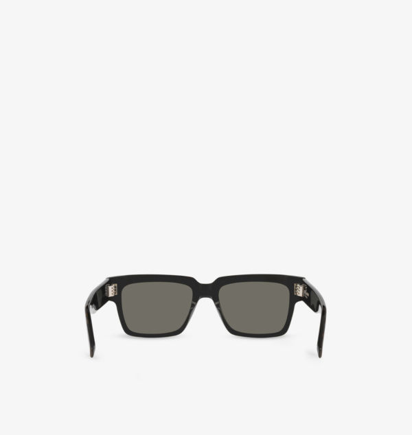 Солнцезащитные очки Ys000617 sl 732 vadim в прямоугольной оправе из ацетата Saint Laurent, коричневый — фото 4