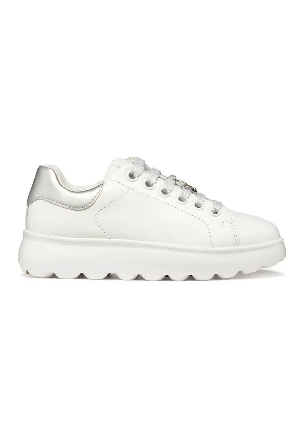 Низкие кроссовки puffypop Geox, White Silver