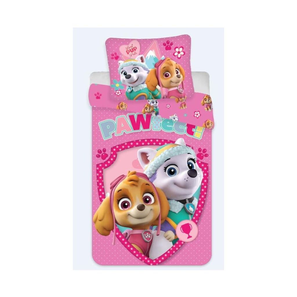 

Детское постельное белье PAW Patrol 140х200 с мотивом "Powtect!", 100% хлопок BrandMac