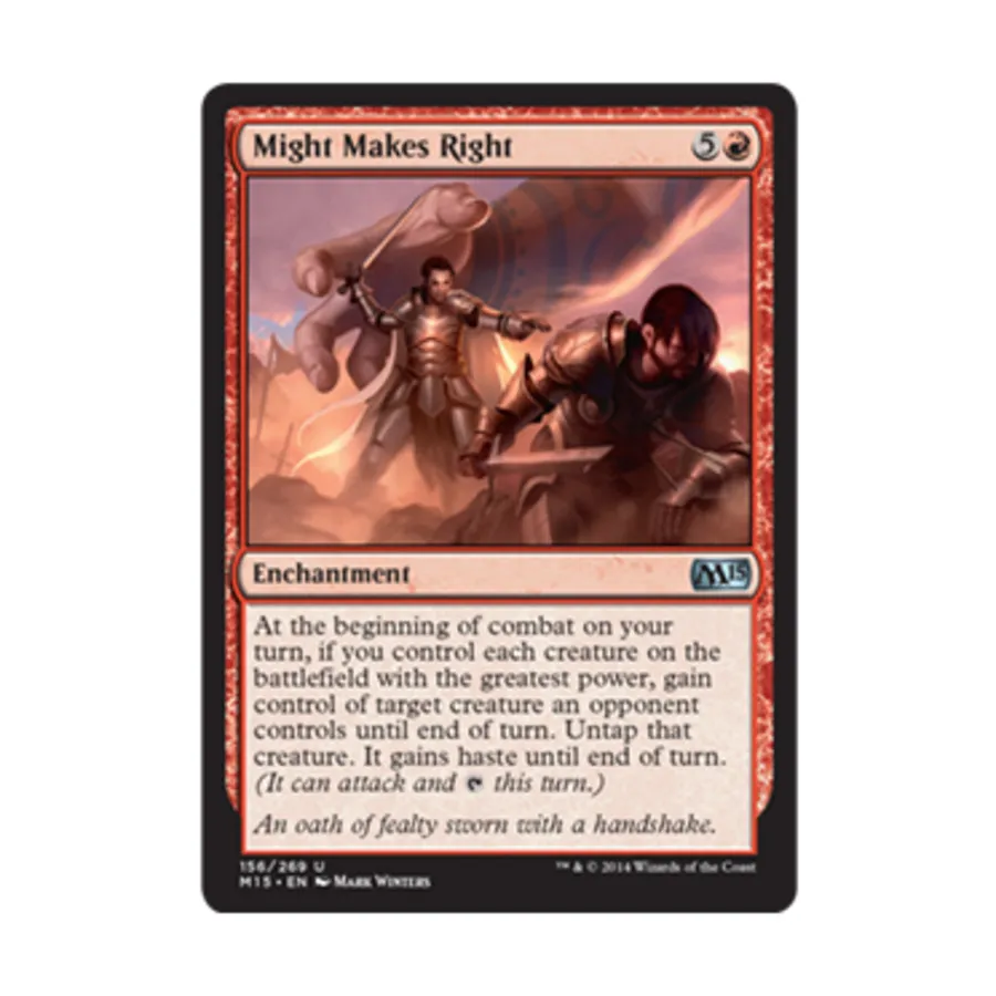 

CCG Сила делает право (U), MTG - Magic 2015
