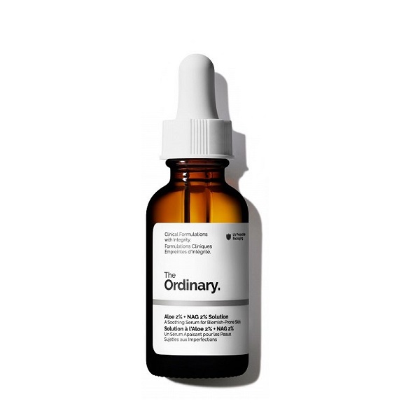 

Успокаивающая сыворотка для лица aloe 2% + nag 2% solution The Ordinary, 30 мл