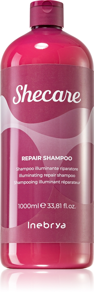 

Shecare Repair Shampoo - шампунь для блеска поврежденных волос Inebrya, 1000 мл